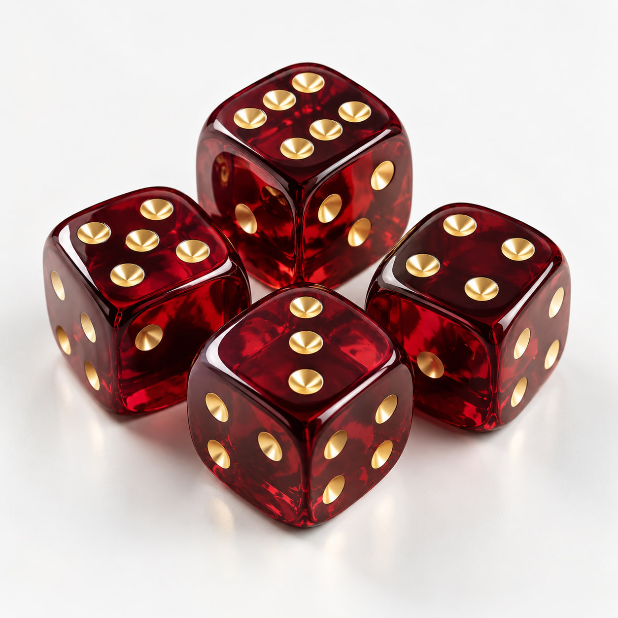Casino dobbelstenen en spelaccessoires voor tafelspellen