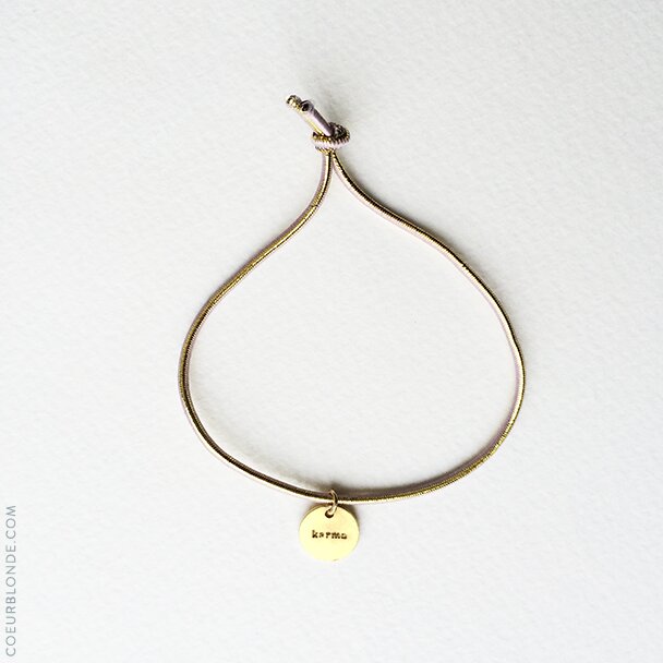 armbandje karma muntje